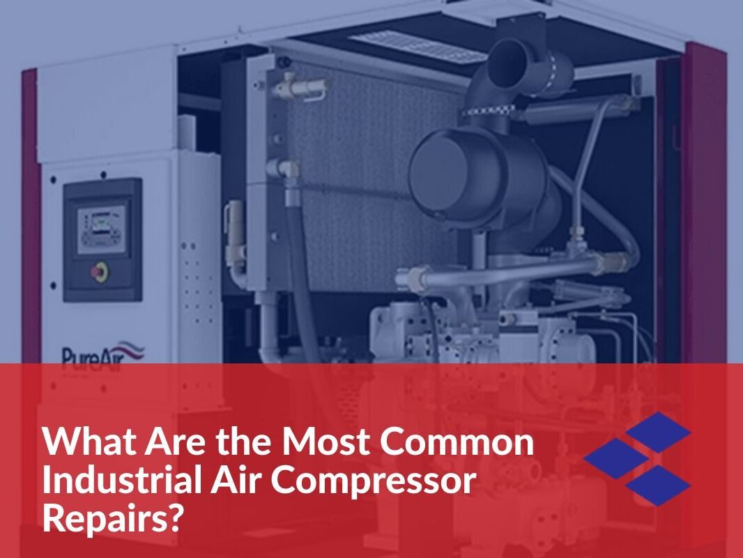 Air compressor with text 