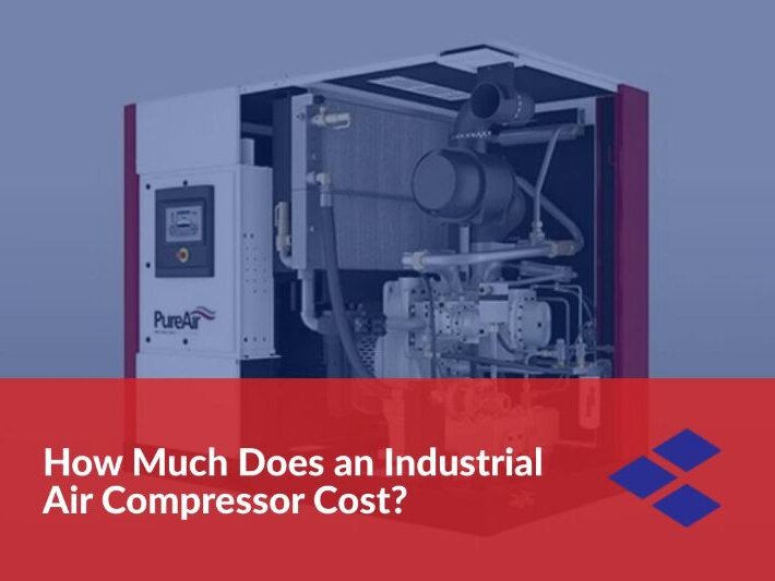 Air compressor with text 