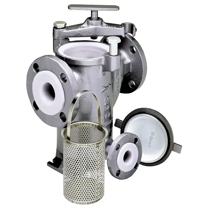 Eaton Model 72L Tefzel linedbasket strainer